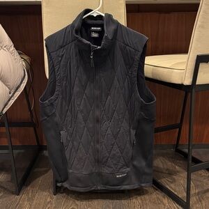 Burton Black Quilted Vest